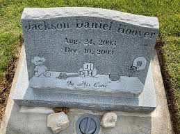 Jackson Daniel Hoover (2003-2003): homenaje de Find a Grave