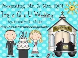 Qu Wedding Happily Ever After In Letter Land Phonics Kindergarten Learning Activities Differentiated Kindergarten