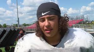 Tony Decker full interview at Huntington North Vikings football practice