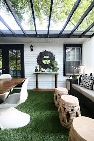 The Artificial Grass Is Always Greener On A Deck Backyard Furniture Outdoor Living Patio