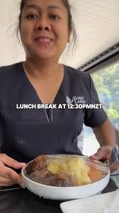 Lunch break as a caregiver here in New Zealand #fyp