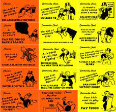In addition to the board, make chance and community chest cards as well as realty cards for each of the properties. F9a6e7 Monopoly Chance Card Template Wiring Library Inside Monopoly Chance Cards Template Tablero De Monopolio Imprimibles Miniaturas Pegatinas Imprimibles