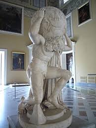 Atlas holding the world story. Atlas Mythology Wikipedia