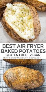 Air Fryer Baked Potatoes Air Fryer Recipes Easy Air Fryer Recipes Healthy Air Fryer Oven Recipes