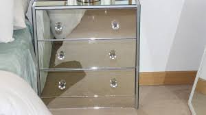 Find a set of drawers/chest of drawers. Diy Ikea Mirrored Nightstand Ikea Hacks Lindailyblog Mirrored Nightstand Ikea Mirror Diy Mirror Dresser