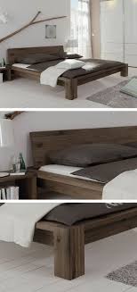 Rustikales Wildeiche Bett Massiv Gebaut Perugia Schlafzimmer Design Bett Holz Innenarchitektur