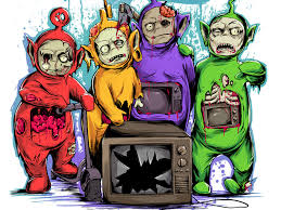 Image result for zombie teletubbies