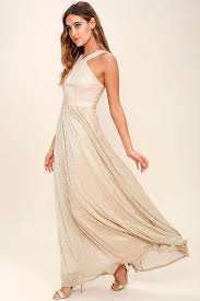 Always Moving Gold Maxi Dress Gold Maxi Dress Maxi Dress Casual Wedding Guest Dresses