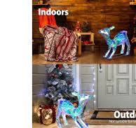Festiva Christmas Lights Led Light Motif Fawn Decor 3D Acrylic LED Lights AU