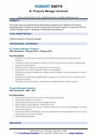 Property managers are responsible for the efficient management of residential and commercial properties. Property Manager Assistant Resume Samples Qwikresume