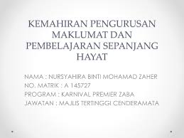 Menurut morgan (1978), belajar adalah setiap perubahan yang relatif menetap dalam tingkah laku yang terjadi sebagai suatu hasil dari latihan atau manakala mengajar membawa maksud proses menyampaikan ilmu. Ppt Kemahiran Pengurusan Maklumat Dan Pembelajaran Sepanjang Hayat Powerpoint Presentation Id 4413806
