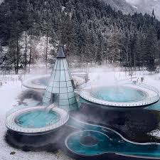 Dreaming Of Thermal Spas Like This One Today Aqua Dome Thermal Spa Austria Winter Warmup Toasty Spa Thermal Spa Resort Plan Italy Travel
