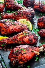 This Baked Tandoori Chicken Features Healthy And Delicious Indian Flavors You Can Enjoy Right I Tandoori Recipes Grilled Chicken Recipes Indian Chicken Recipes
