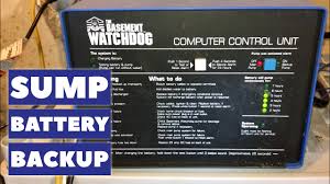We did not find results for: The Basement Watchdog Emergency Sump Pump Backup Battery Youtube