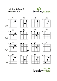 Recommended by the wall street journal. Half Chords Page 2 Lets Play Music