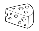 Astronaut among us with cheese on his head. Cheese Coloring Pages Coloringcrew Com