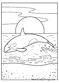 100 coloring pages of the biggest inhabitants of the underwater world. Killer Whale Coloring Pages Updated 2021