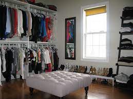 Turning A Spare Bedroom Into A Dressing Room Love And Bellinis Spare Bedroom Closets Bedroom Turned Closet Spare Room Closet