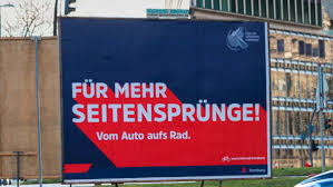 Hier kannst du uns zeigen, was du kannst. Jung Von Matt Ermutigt Radler Mit Zweideutigen Spruchen W V