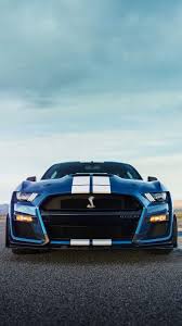 New 2020 Ford Mustang Shelby Gt500 Blue Front Ford Mustang Shelby Gt500 Ford Mustang Shelby Mustang Shelby
