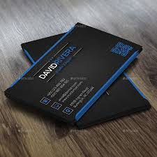 In western culture it can suggest power, sophistication, or mourning. Black Blue Creative Business Card By Infenixx Graphicriver