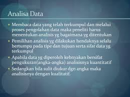 Pengolahan Dan Analisis Data Ppt Download