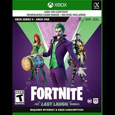 Playing fortnite with an xbox 360 scuf controller and winning! Fortnite The Last Laugh Bundle Xbox One Gamestop