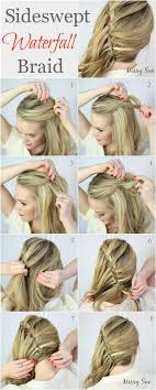 Drop the middle strand (2) down, so it blends in with the rest of your hair. 20 Waterfall Braid Tutorials Adding Beautiful Twists And Turns To Your Hair