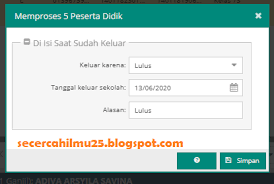 Lantas, bagaimana tata cara dan struktur penulisan surat permohonan pindah sekolah yang baik dan benar?. Cara Cepat Meluluskan Peserta Didik Paud Dikmas Di Aplikasi Dapodik Versi 2021 Secercah Ilmu