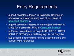 More information about entry requirements for english and our programmes. Masters In Computer Science Online University Of Hertfordshire School Of Computer Science Ppt Download