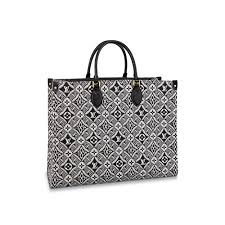 A strong bag with handles for carrying a. Since 1854 Onthego Gm Tote Bag Monogram Jacquard Since 1854 Handbags Louis Vuitton