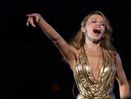 Kylie minogue at one of her concerts, i went there in the 90's it was brilliant. Kylie Minogue Turns 50 From Neighbours To Pop Stardom Bbc News