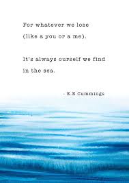 E E Cummings Print Beach Wall Art E E Cummings Quote Ocean Etsy Beach Wall Art Ocean Print Sea Poems