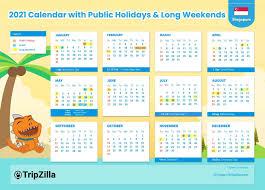 Where are you guys planning to go? 10 Long Weekends In Singapore In 2021 Bonus Calendar Cheatsheet Long Weekend Calendar Holiday Calendar