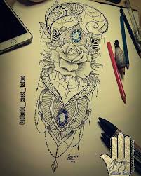 Rose Tattoo Idea Drawing Pretty Lace Tattoo Arm Back Piece Tattoo Arm Sleeve Tattoos Lace Tattoo