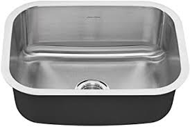 American standard 18sb.9332200a.075 pekoe 33 single bowl farmhouse/apron front stainless steel kitchen sink. Amazon Com American Standard Kitchen Sinks