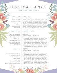 From the logo to use. Fashion Resume Template For Word Pages Creative Cv Bundle Feminine Resume For Florist Retail Wedding Blogger Stylist Designer Creative Resume Resume Design Creative Creative Cv