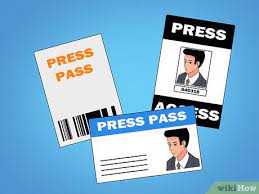Freelance photographers not affiliated with major news associations can obtain valid press credentials. 3 Ways To Get A Press Pass Wikihow