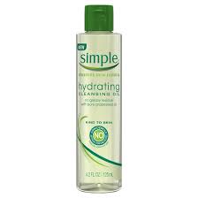 New Simple Amp 174 Kind To Skin Hydrating Cleaning Oil Our Finest Cleanser For Thoro Cleansing Oil Facial Simple Hydrating Cleansing Oil Best Cleansing Oil