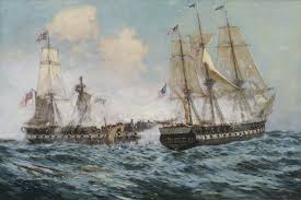 4 penn plaza, new york, new york. December 29 1812 The Hms Java Is Captured By The Uss Constitution Off The Coast Of Brazil Carlton Theodor Historical Society Naval History Today In History