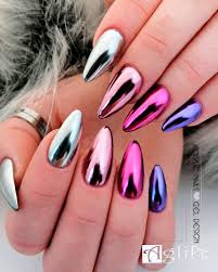 Chrome nails or also known as mirror nails are having their own moment this year and if you are someone who is a huge fan of stunning nail art designs then these ideas may serve as an inspiration. The Best Chrome Nail Ideas To Copy Stylish Belles Red Chrome Nails Chrome Nail Art Mirror Nails