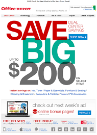 Office Depot Email 2014 Email Design Email Marketing Emails Email Design Email Templates Newsletter Design