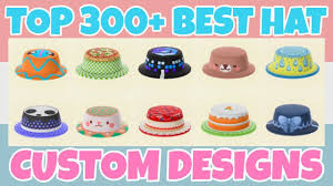 Top 300 Best Hat Custom Designs In Animal Crossing New Horizons Design Id Qr Code Youtube Animal Crossing New Animal Crossing Animal Crossing Qr