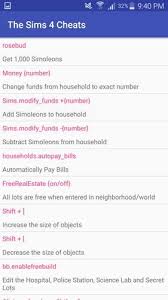 Sims 4 Cheat Codes For Android Apk Download In 2020 Sims 4 Cheats Codes Sims 4 Cheats Sims 4