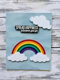 Rainbow birthday party giveaways, treats and party favors. 210 Cards With Rainbows Ideas In 2021 Cards Cards Handmade Rainbow Card