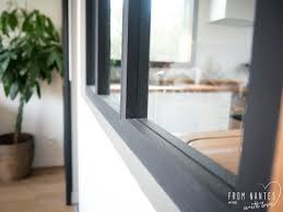 Diy Une Verriere Style Atelier Pas Chere Pour Separer Cuisine Et Salon Verriere Bois Fabriquer Une Verriere Separation Cuisine Salon