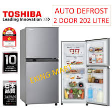 Typically, this configuration offers a compact size that fits neatly in any. Toshiba Big Freezer 203 Liter 2 Door Fridge Refrigerator Gr M22mp No Frost 12 Year Motor Warranty Shopee Malaysia