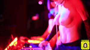 Naked On Stage: Topless DJ - Porn GIF Video | nenyda.com