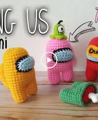Among Us Amigurumi Tutorial Tripulante In 2020 Crochet Flower Rug Pattern Crochet Backpack Pattern Crochet Animals Free Patterns