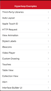Titanium mobile kitchen sink demo. Example Applications Appcelerator Platform Appcelerator Docs
